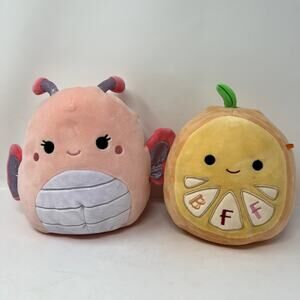 Lot of 2 Kelly Toy Squishmallows stuffed animals child kid plush collect soft